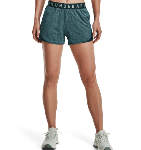 Under Armour Womens Play Up 3.0 Twist Shorts - Sweat-Wicking Apparel