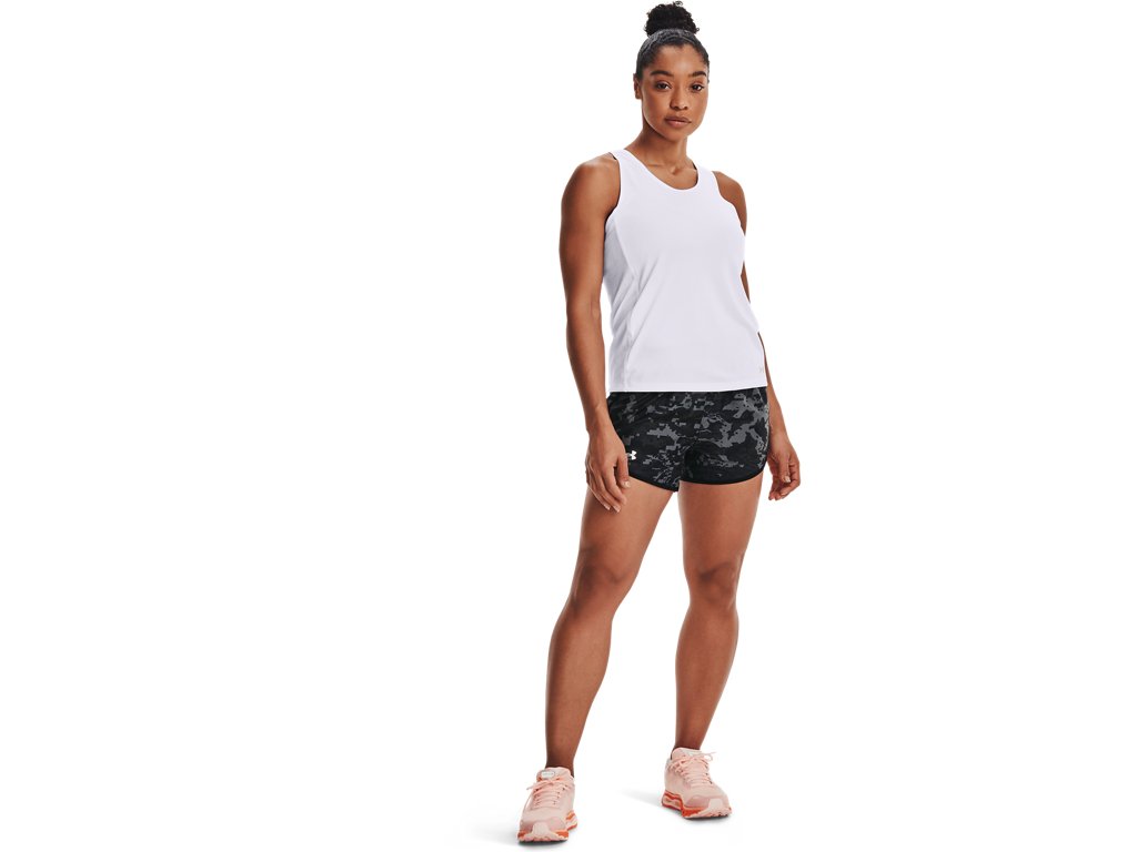 Under Armour Womens Fly-By 2.0 Printed Shorts Apparel - Super Breathable