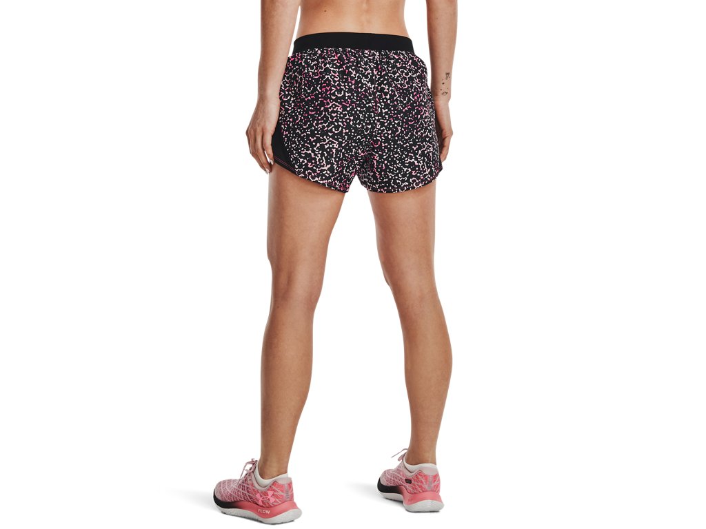 Under Armour Womens Fly-By 2.0 Printed Shorts Apparel - Super Breathable