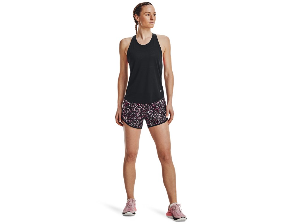 Under Armour Womens Fly-By 2.0 Printed Shorts Apparel - Super Breathable