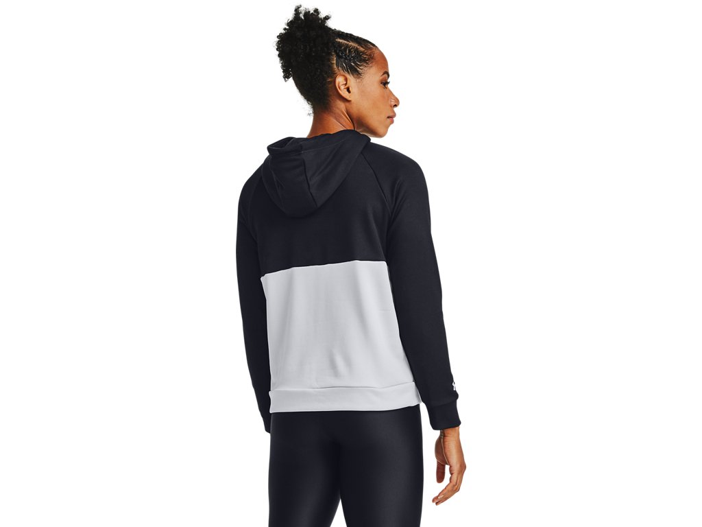 Under Armour Women's Qualifier Fleece Blocked Hoodie Apparel - Sweat Wicking