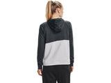 Under Armour Women's Qualifier Fleece Blocked Hoodie Apparel - Sweat Wicking