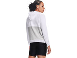 Under Armour Women's Qualifier Fleece Blocked Hoodie Apparel - Sweat Wicking
