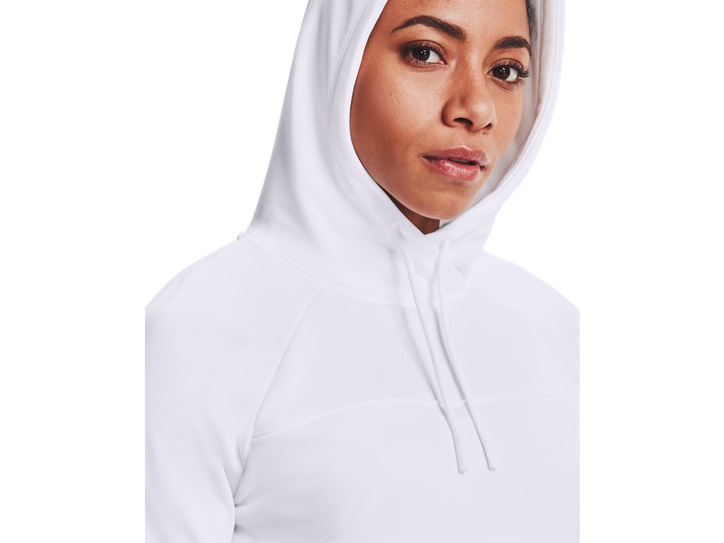Under Armour Women's Qualifier Fleece Blocked Hoodie Apparel - Sweat Wicking