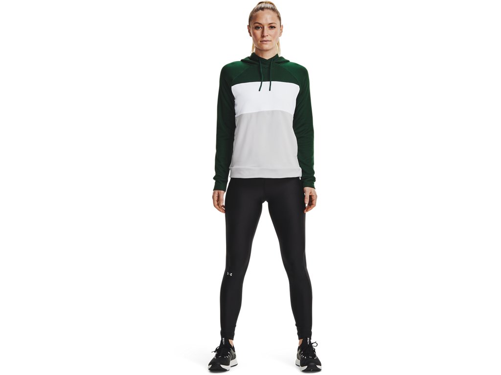 Under Armour Women's Qualifier Fleece Blocked Hoodie Apparel - Sweat Wicking