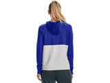 Under Armour Women's Qualifier Fleece Blocked Hoodie Apparel - Sweat Wicking