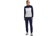 Under Armour Women's Qualifier Fleece Blocked Hoodie Apparel - Sweat Wicking