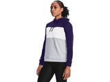 Under Armour Women's Qualifier Fleece Blocked Hoodie Apparel - Sweat Wicking
