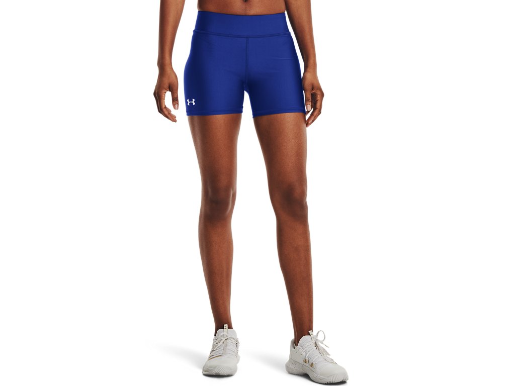 Under Armour Womens Team Shorty 4in Shorts - Super-Light HeatGear Fabric
