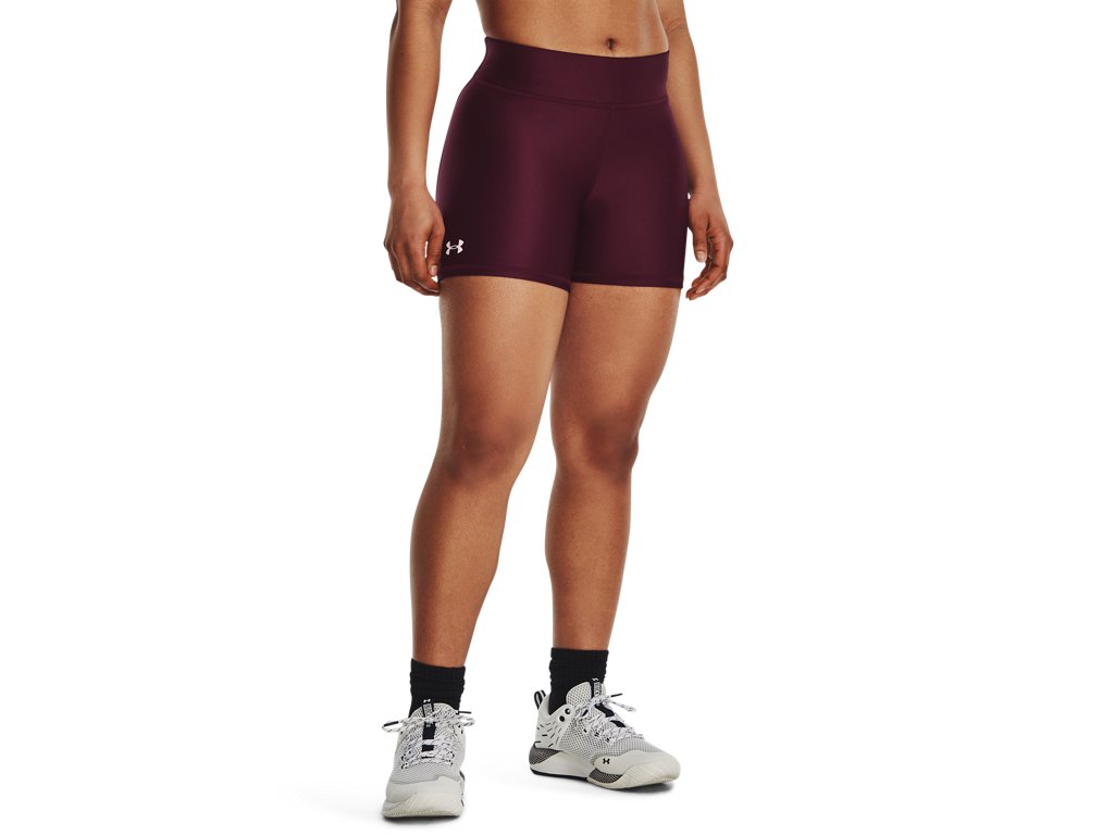 Under Armour Womens Team Shorty 4in Shorts - Super-Light HeatGear Fabric