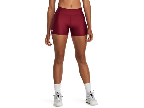 Under Armour Womens Team Shorty 4in Shorts - Super-Light HeatGear Fabric