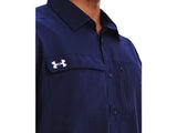 Under Armour Men's UA Motivator Coach's Button Up Shirt - Stain-Resistant and Breathable
