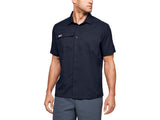 Under Armour Men's UA Motivator Coach's Button Up Shirt - Stain-Resistant and Breathable