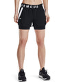 Under Armour Womens Play Up 2-in-1 Shorts - Sweat Wicking and Quick Drying