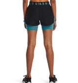 Under Armour Womens Play Up 2-in-1 Shorts - Sweat Wicking and Quick Drying