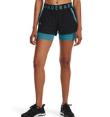 Under Armour Womens Play Up 2-in-1 Shorts - Sweat Wicking and Quick Drying