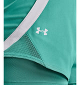 Under Armour Womens Play Up 2-in-1 Shorts - Sweat Wicking and Quick Drying