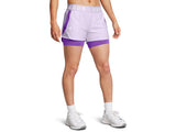 Under Armour Womens Play Up 2-in-1 Shorts - Sweat Wicking and Quick Drying