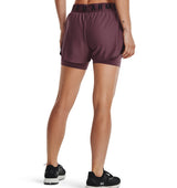 Under Armour Womens Play Up 2-in-1 Shorts - Sweat Wicking and Quick Drying