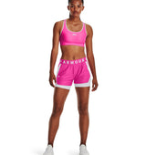 Under Armour Womens Play Up 2-in-1 Shorts - Sweat Wicking and Quick Drying