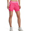 Under Armour Womens Play Up 2-in-1 Shorts - Sweat Wicking and Quick Drying