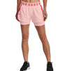 Under Armour Womens Play Up 2-in-1 Shorts - Sweat Wicking and Quick Drying