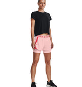 Under Armour Womens Play Up 2-in-1 Shorts - Sweat Wicking and Quick Drying