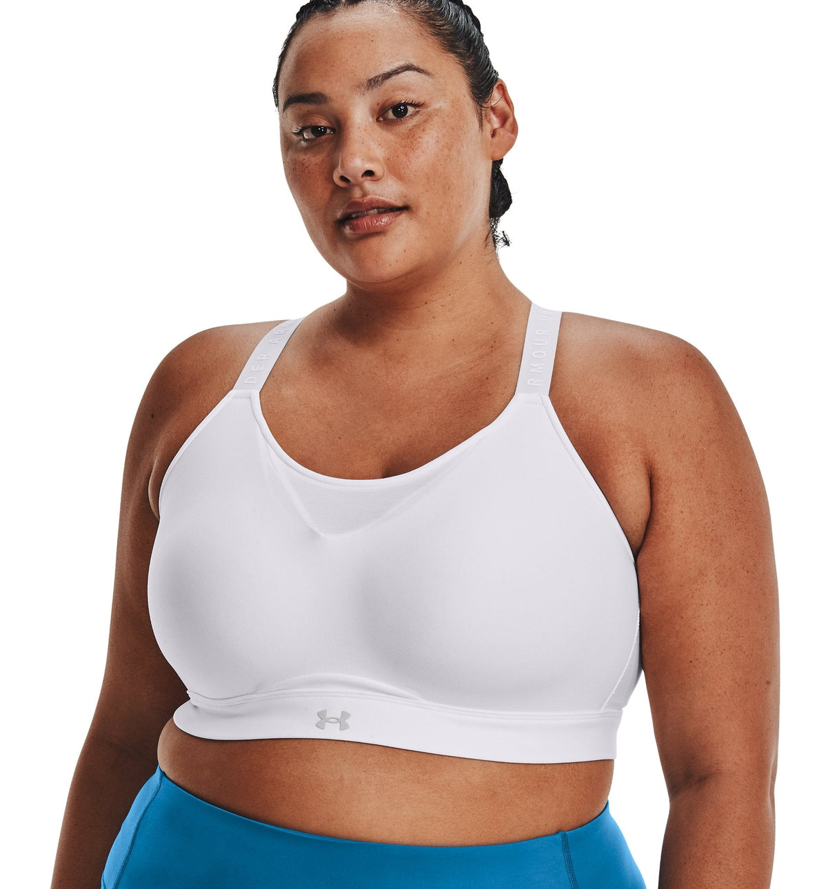 Under Armour Womens Infinity High Sports Bra - Aerodynamic Padding