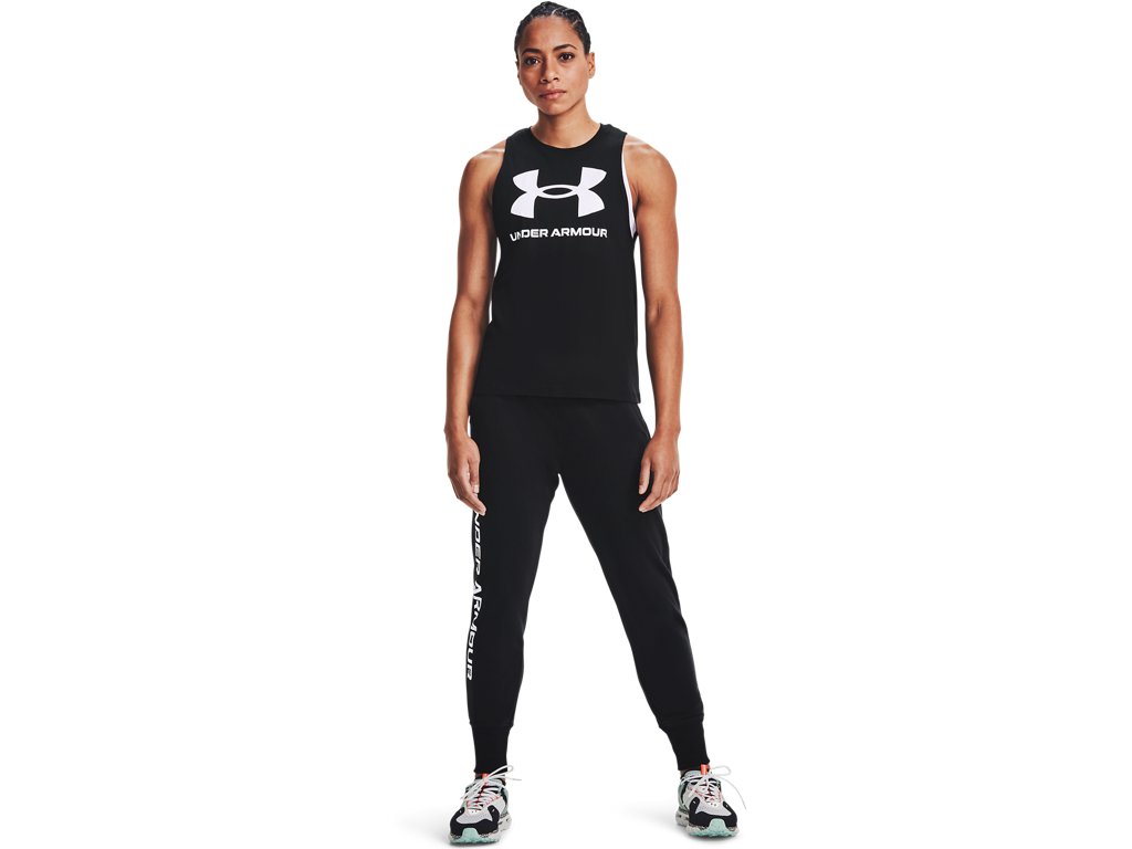 Under Armour Womens Rival Tank Top - Quick-Drying Cotton Blend