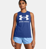 Under Armour Womens Rival Tank Top - Quick-Drying Cotton Blend