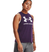 Under Armour Womens Rival Tank Top - Quick-Drying Cotton Blend