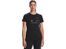 Under Armour Womens Rival Logo Short Sleeve T-Shirt - Quick-Drying Cotton Blend