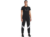 Under Armour Womens Rival Logo Short Sleeve T-Shirt - Quick-Drying Cotton Blend