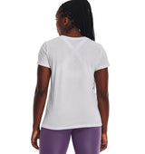 Under Armour Womens Rival Logo Short Sleeve T-Shirt - Quick-Drying Cotton Blend