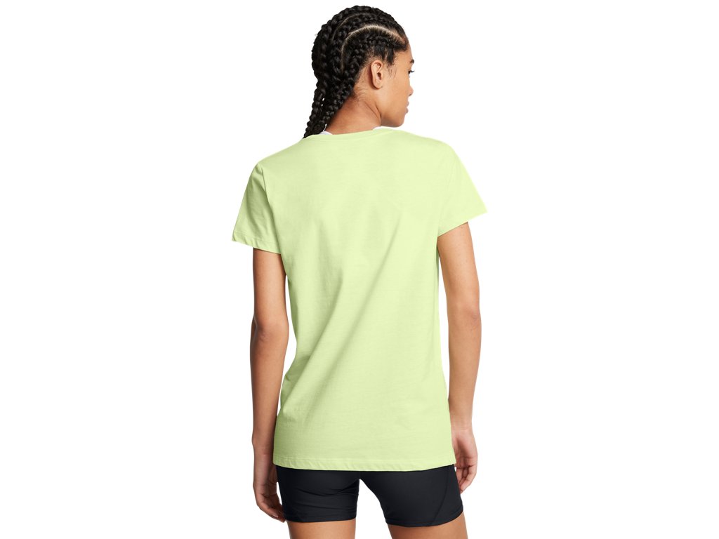 Under Armour Womens Rival Logo Short Sleeve T-Shirt - Quick-Drying Cotton Blend