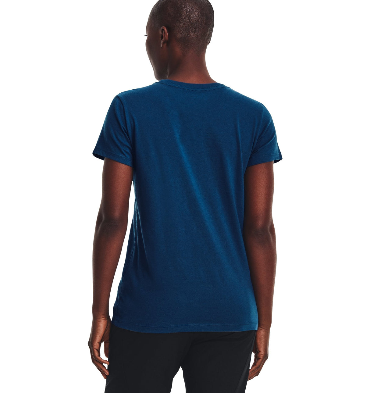 Under Armour Womens Rival Logo Short Sleeve T-Shirt - Quick-Drying Cotton Blend