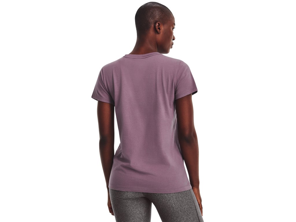 Under Armour Womens Rival Logo Short Sleeve T-Shirt - Quick-Drying Cotton Blend