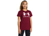 Under Armour Womens Rival Logo Short Sleeve T-Shirt - Quick-Drying Cotton Blend