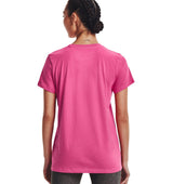 Under Armour Womens Rival Logo Short Sleeve T-Shirt - Quick-Drying Cotton Blend
