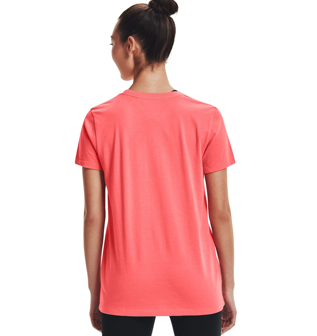 Under Armour Womens Rival Logo Short Sleeve T-Shirt - Quick-Drying Cotton Blend