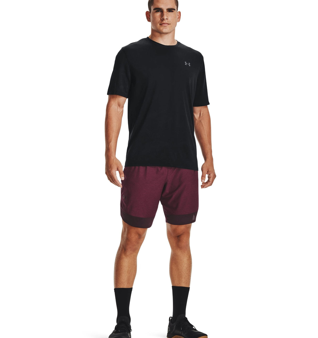 Under Armour Mens Training Stretch Shorts - Ultra-Mobility and Quick-Dry Technology