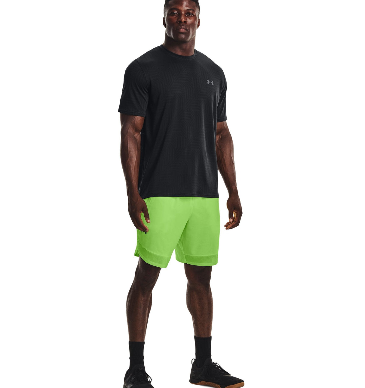 Under Armour Mens Training Stretch Shorts - Ultra-Mobility and Quick-Dry Technology