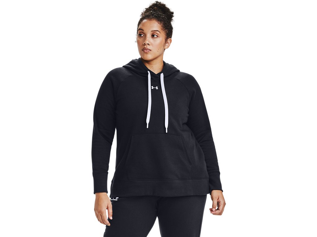 Under Armour Women's Icon Fleece Oversized Hoodie - Ultra-soft Mid-weight Cotton Blend