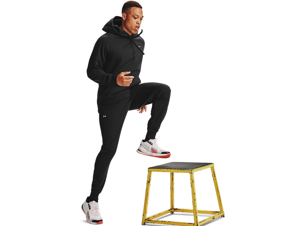 Under Armour Men's Rival Fleece Hoodie - Ultra-soft Mid-weight Cotton Blend