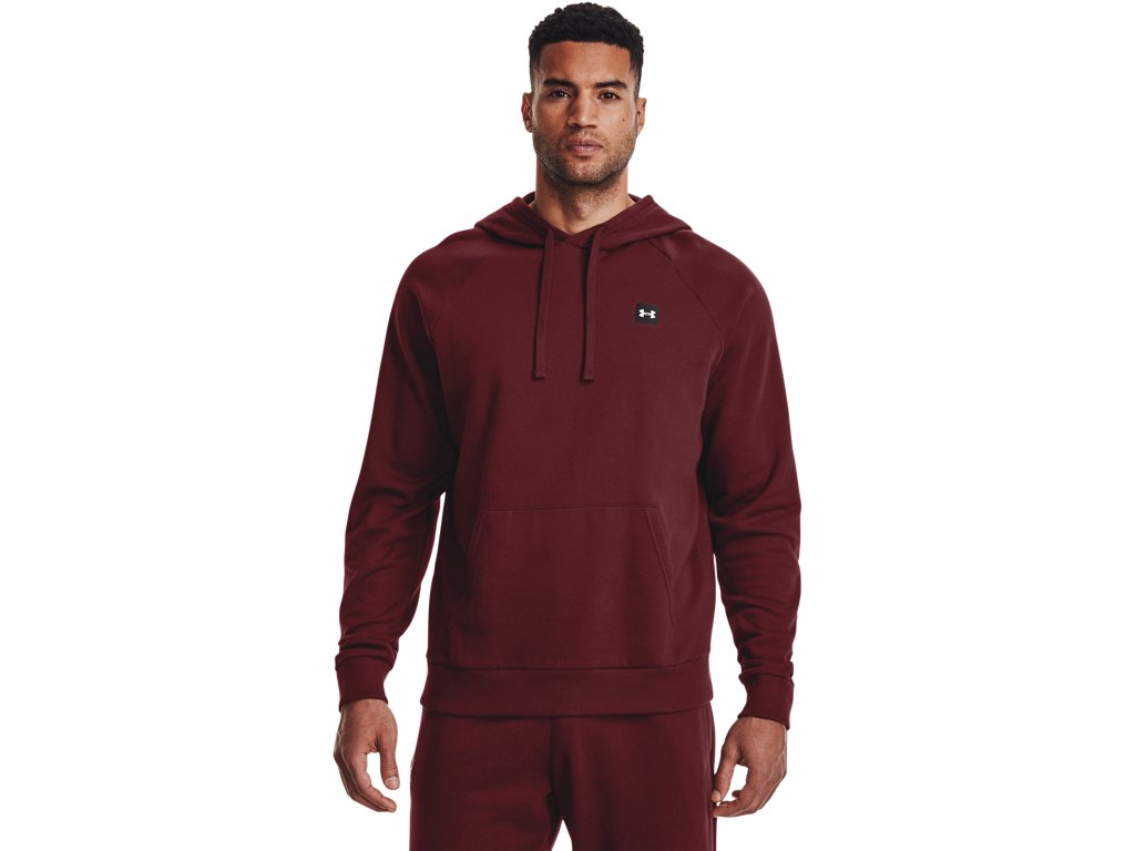 Under Armour Men's Rival Fleece Hoodie - Ultra-soft Mid-weight Cotton Blend