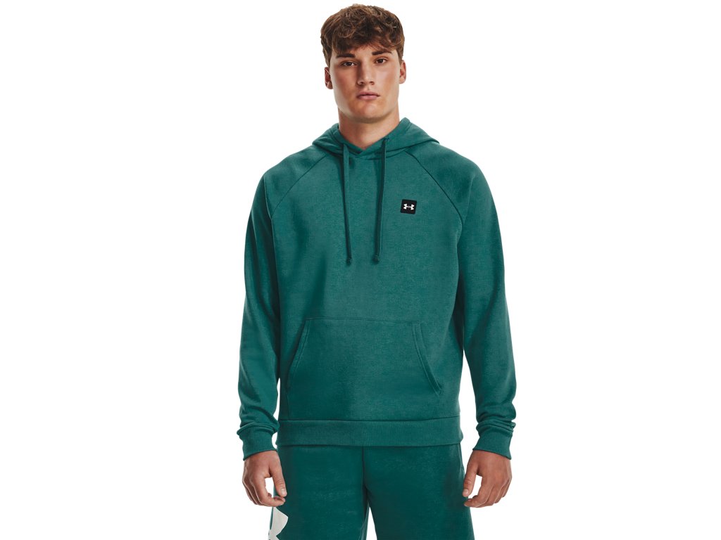 Under Armour Men's Rival Fleece Hoodie - Ultra-soft Mid-weight Cotton Blend
