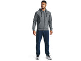 Under Armour Men's Rival Fleece Full Zip Hoodie - Ultra-Soft Mid-Weight Cotton Blend