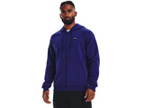 Under Armour Men's Rival Fleece Full Zip Hoodie - Ultra-Soft Mid-Weight Cotton Blend