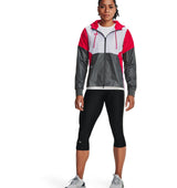 Under Armour Womens Legacy Team Windbreaker Jacket - Breathable and Water Repellent