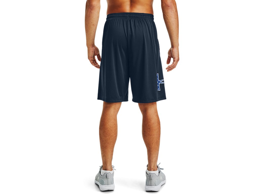 Under Armour Mens Freedom Tech Big Flag Logo Shorts - Quick-Drying Fabric